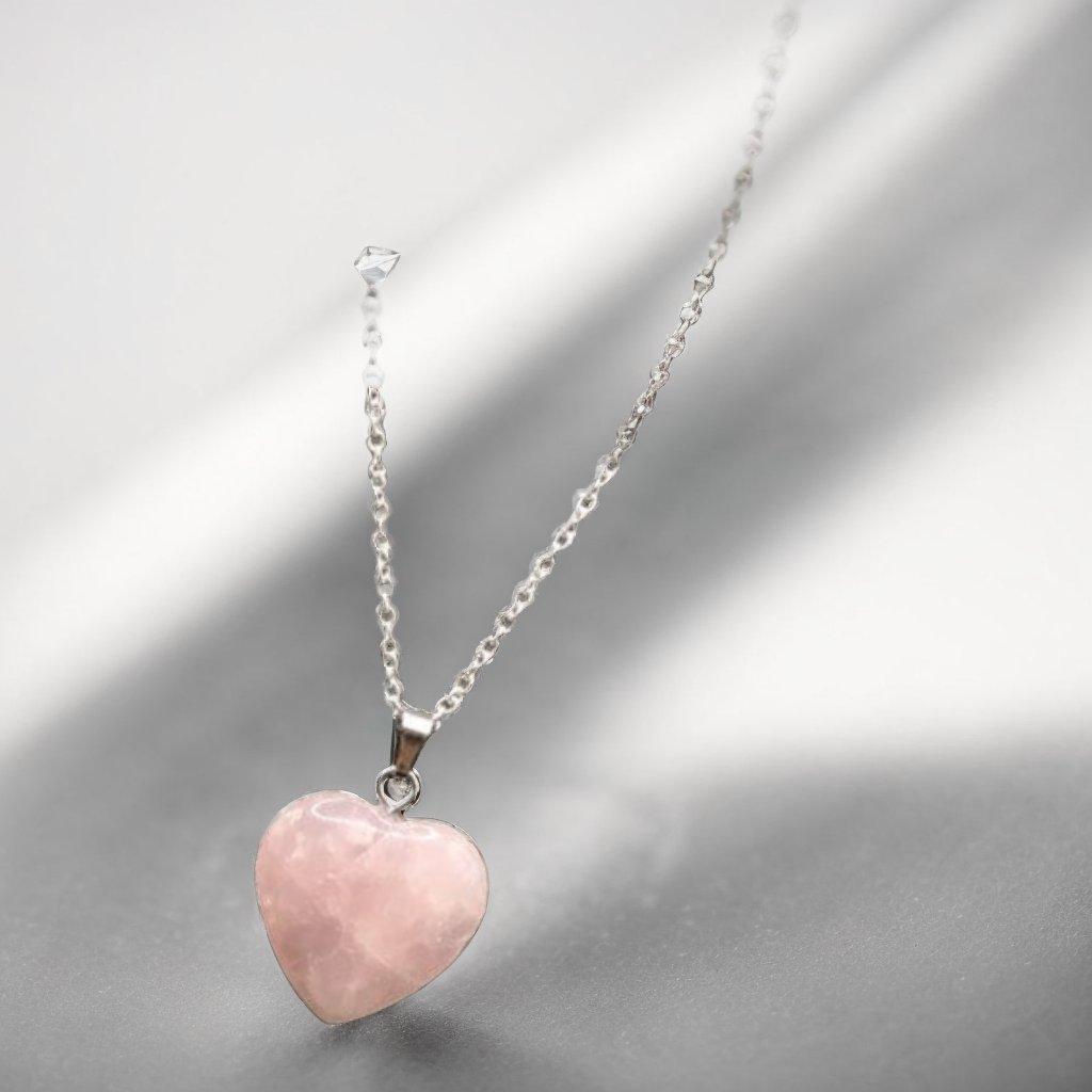 Rose Quartz - Crystal Gemstone Necklace